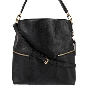 LOUIS VUITTON melie black monogram empriente